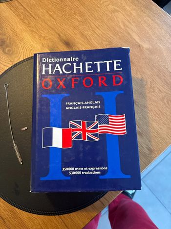 Dictionnaire anglais