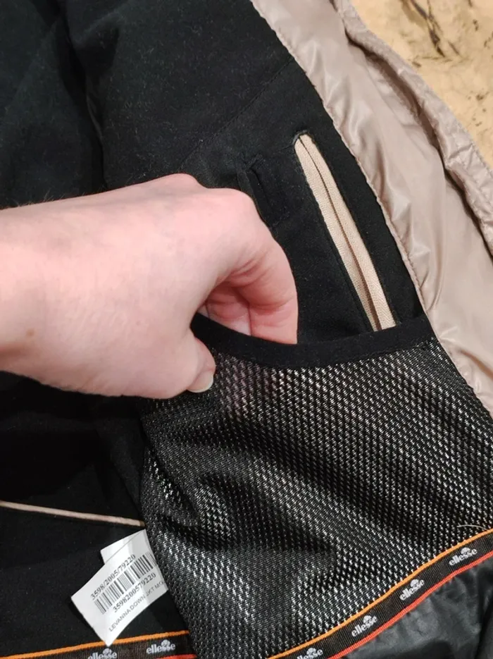 Veste de ski Ellesse - beige - 38 - très bon état - photo numéro 14