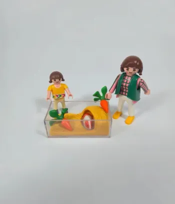 Playmobil Maman enfant et Hamster