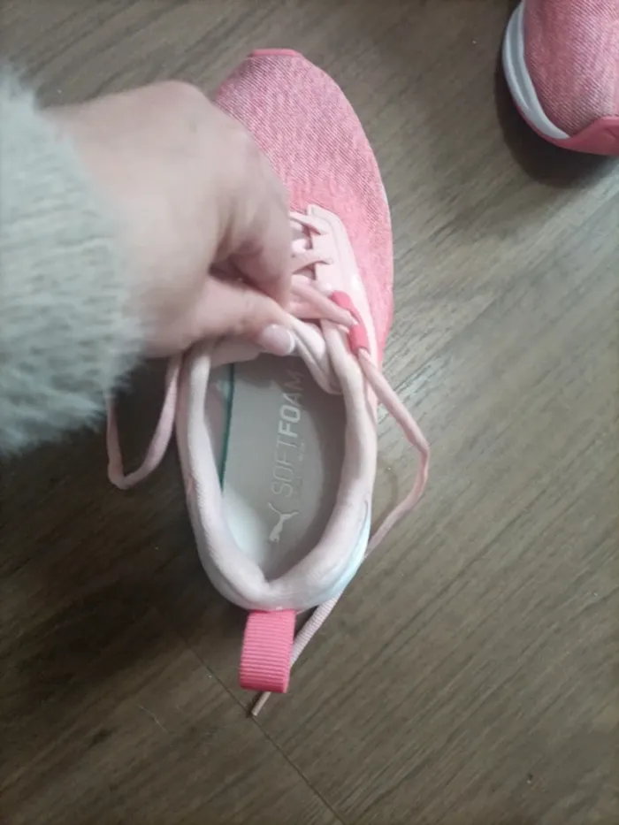 Jolies baskets fille Puma 36 - photo numéro 4