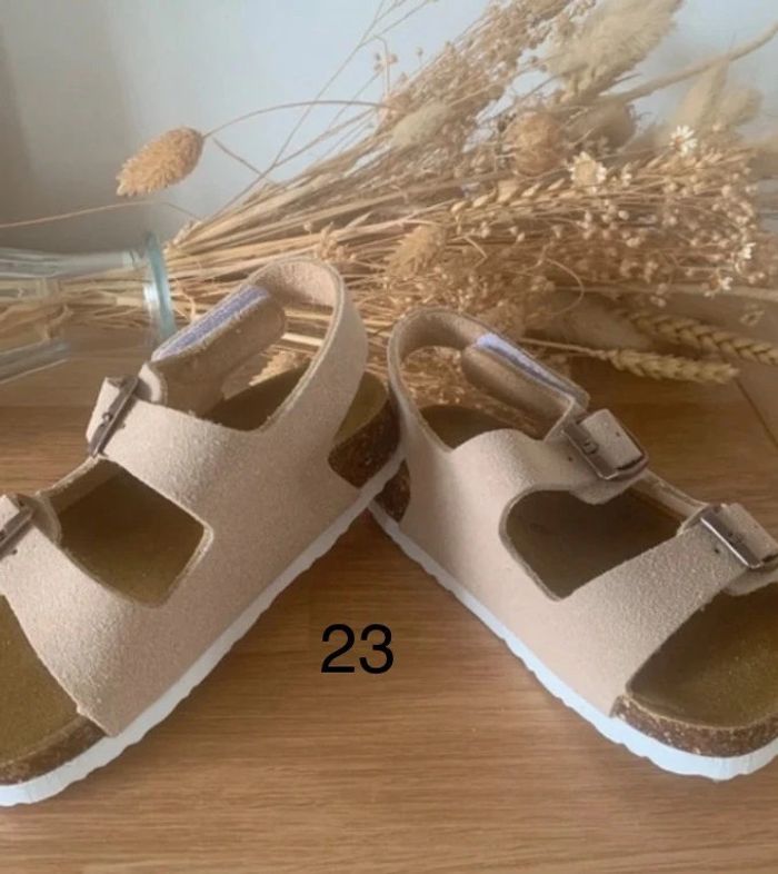 Sandales 23 beige - photo numéro 3