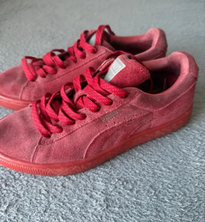 Puma Suede – Rouge vif (T36) - photo numéro 3