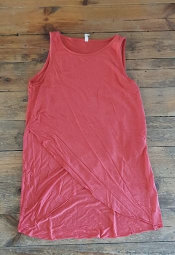 Débardeur orange corail Stradivarius