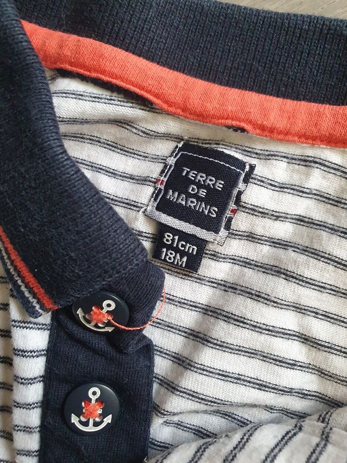 Maillot t-shirt polo 18mois - photo numéro 2