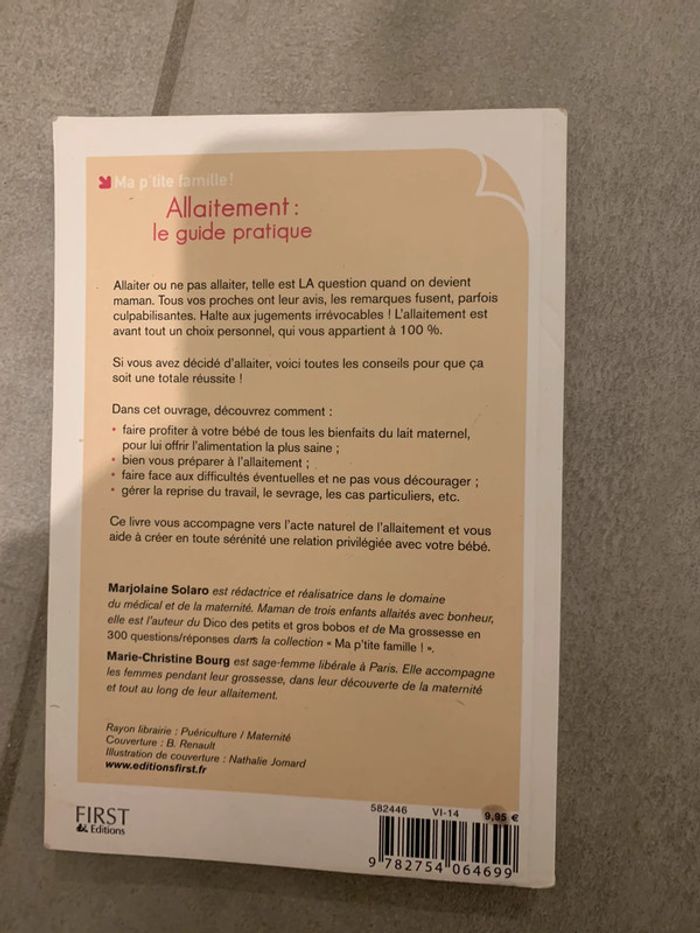 Livre sur l’allaitement - photo numéro 2