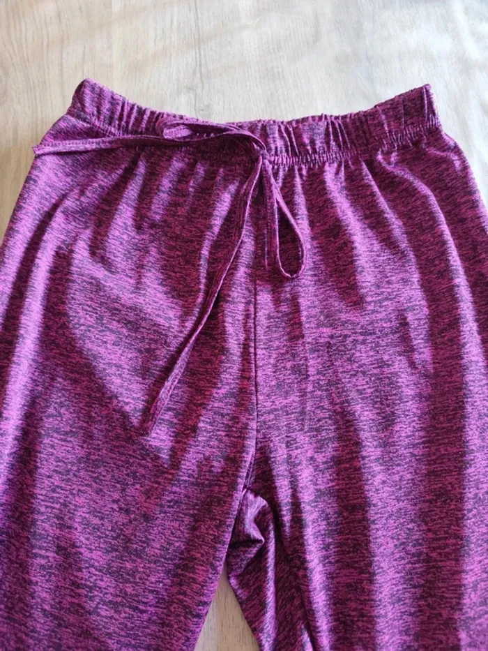 Legging sport rose violet M - photo numéro 2