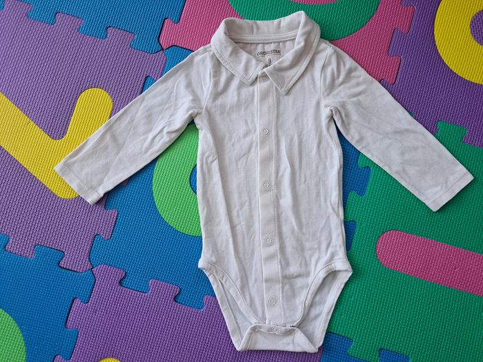 Lot de 8 bodies ml (6 Petit Bateau et 2 Orchestra) 9m - photo numéro 15