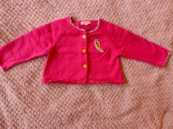 Gilet rose Catimini 3 mois