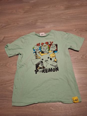 T shirt garçon Multicolore pokemon 12 ans