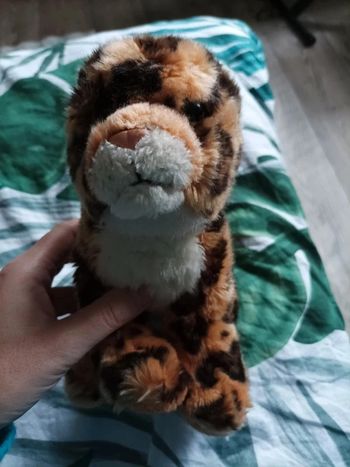 Superbe peluche guépard WWF