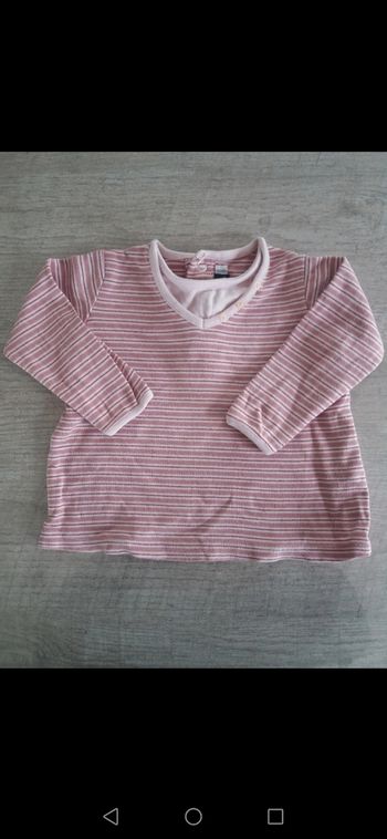 Manches longues 12 mois