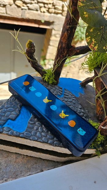 Super trousse Pokemon en plastique avec gomme et taille crayon