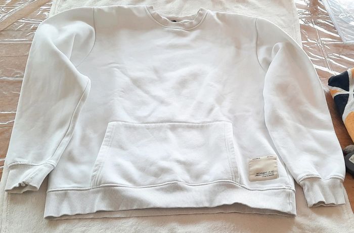 Sweat blanc