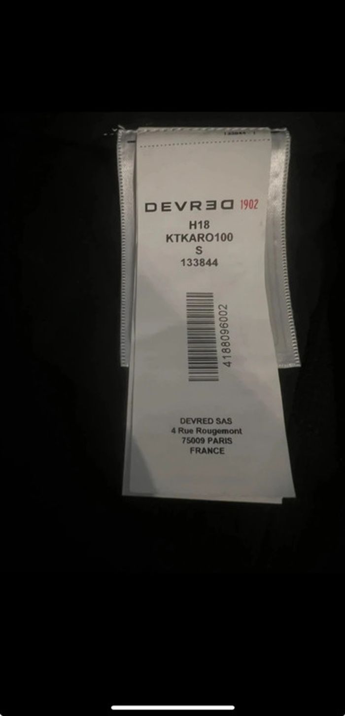 Veste devred neuve jamais porté bi-ton original taille S - photo numéro 10