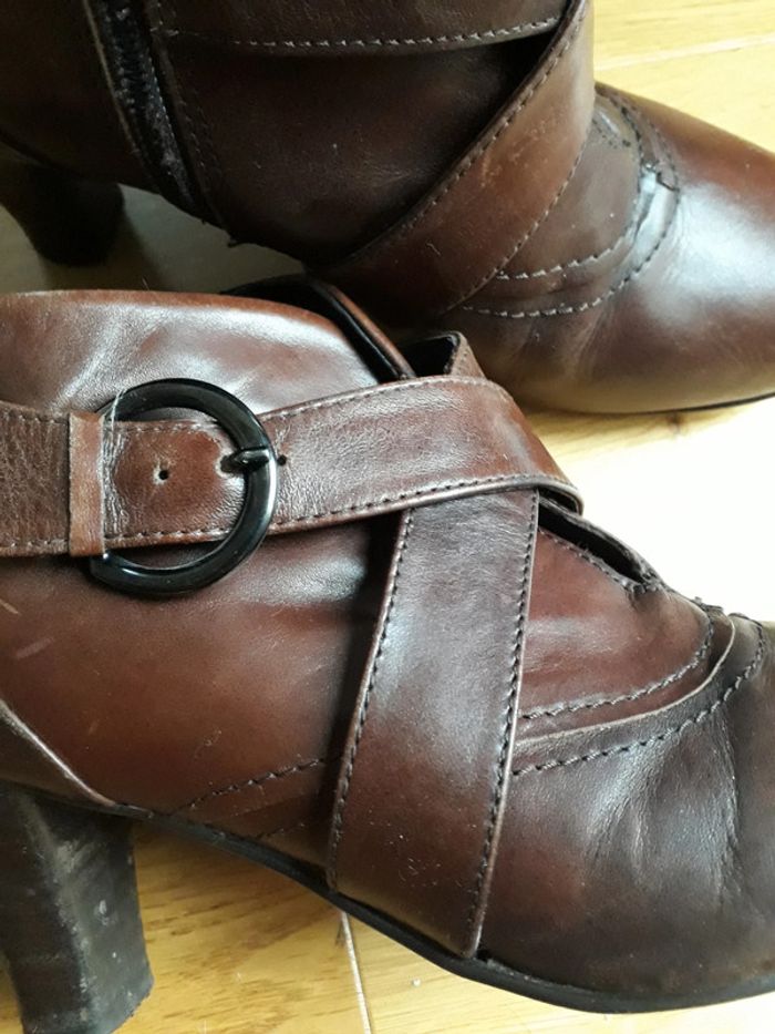 Bottines cuir - photo numéro 4