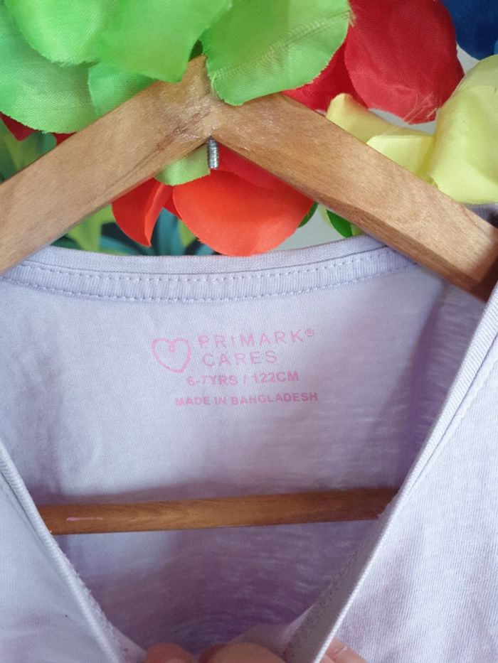 T-shirt licorne et fleurs - photo numéro 3