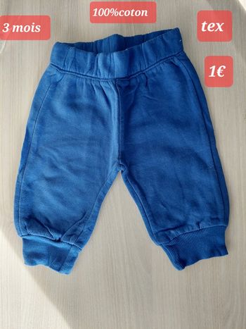 Pantalon garçon 3 mois