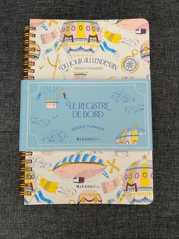 Weekly planner - Le registre de bord