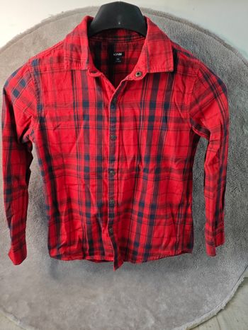 Chemise à carreaux