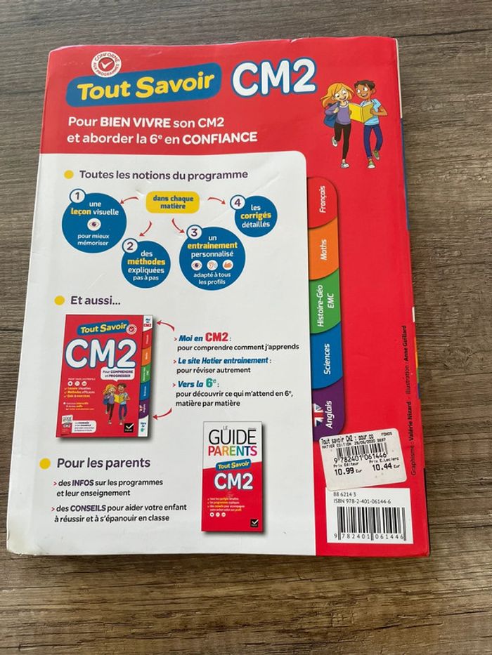 Livre Tout Savoir CM2 - photo numéro 2