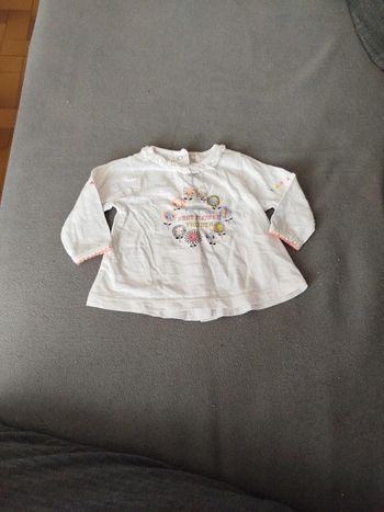 Tee-shirt manche longue 1mois