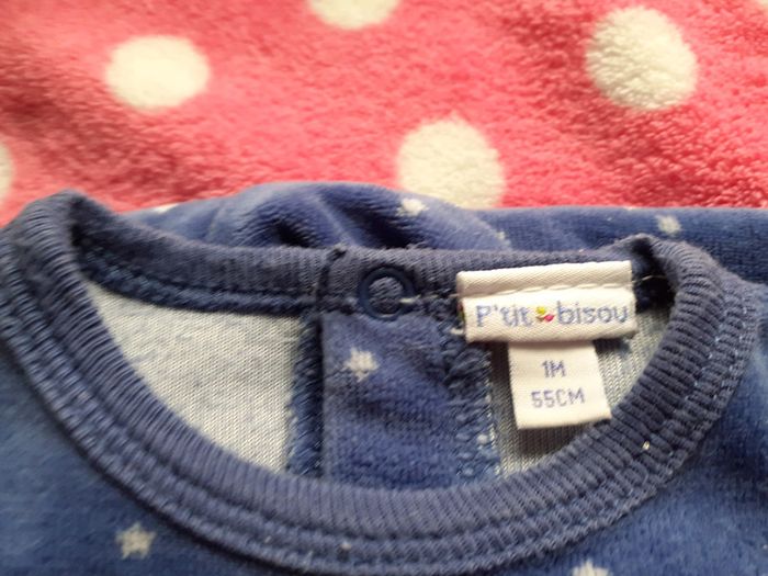 Pyjama bleu marine mixte - photo numéro 3