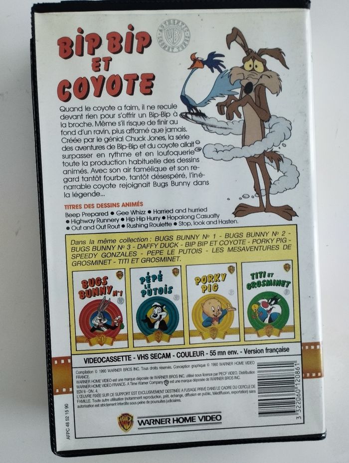 Cassette VHS bip bip - photo numéro 3
