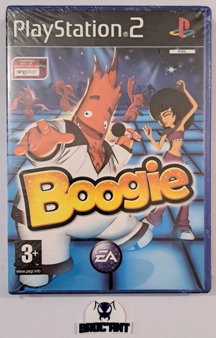 Boogie (SingStar) Sony PlayStation 2 PS2 - neuf scellé jamais ouvert - photo numéro 1
