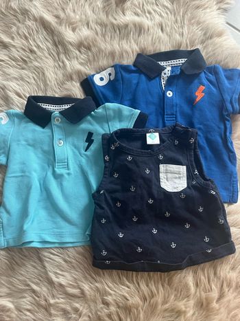 Lot t-shirt 3 mois