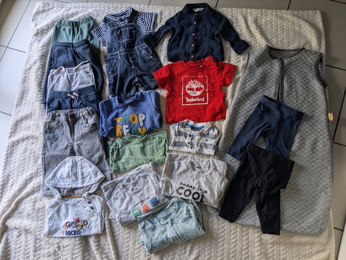 Lot de vêtements garçon ( 18 pièces)