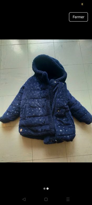Manteau réversible