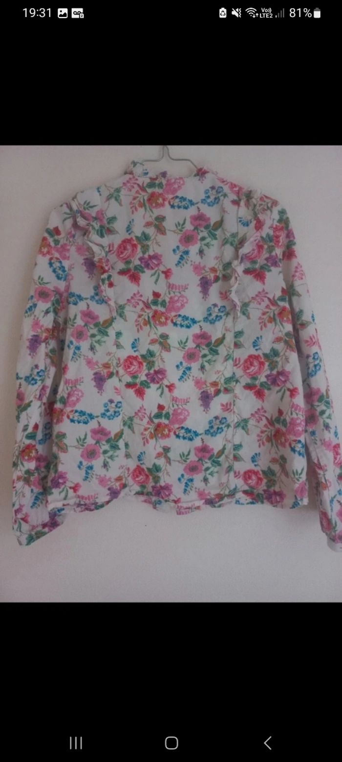 Magnifique blouse à fleurs - photo numéro 7