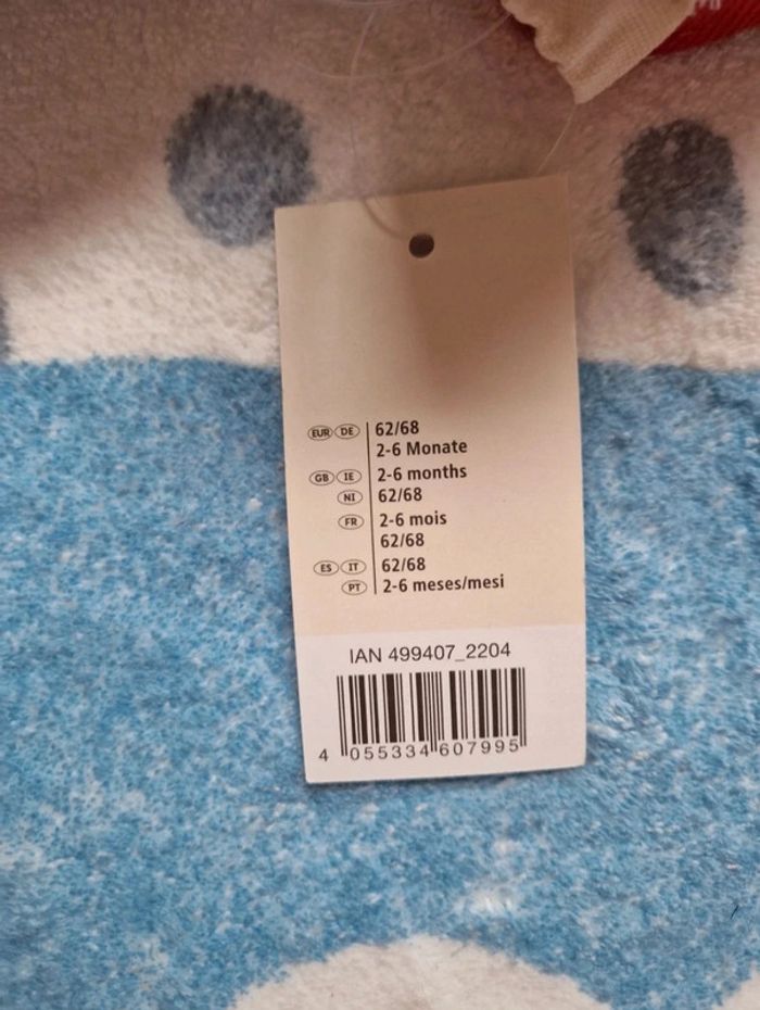 Lot de 3 leggings 2 - 6 mois neuf - photo numéro 5