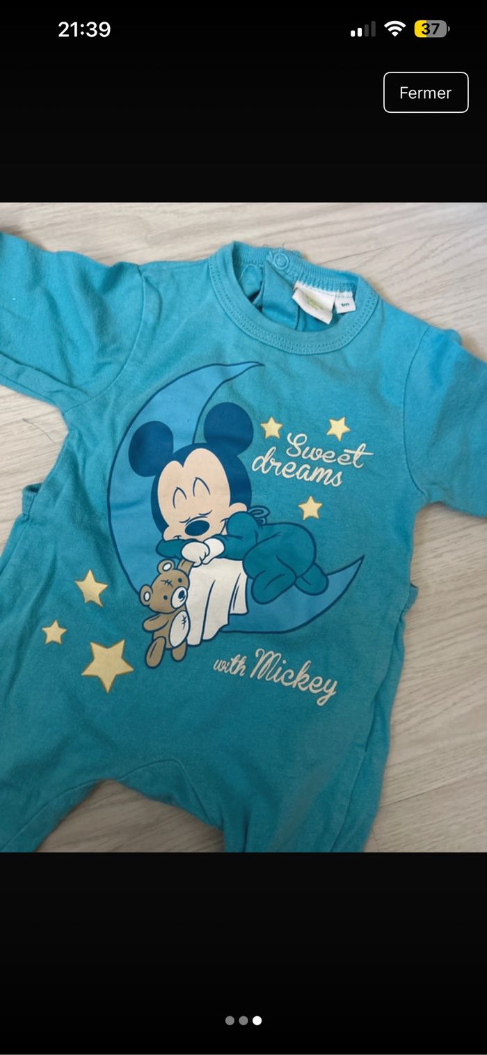 Pyjama Mickey - photo numéro 3
