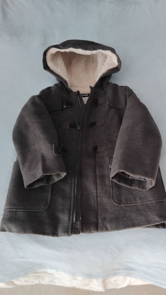 Manteau double moumoute