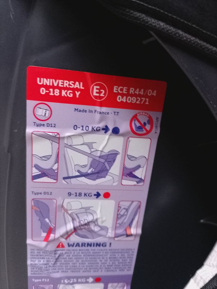 Siège auto nania - photo numéro 3