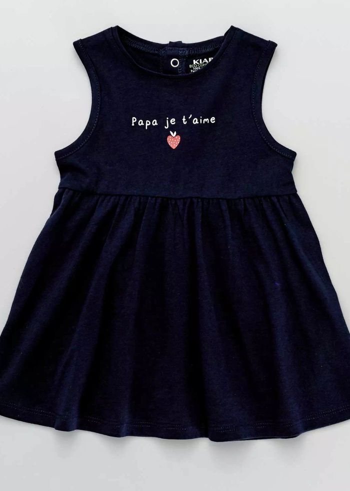 Robe kiabi bleu 36 mois