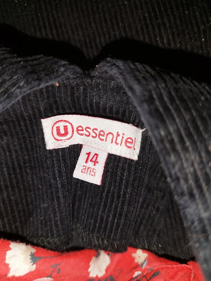 Robe salopette et sa blouse assortie - photo numéro 3