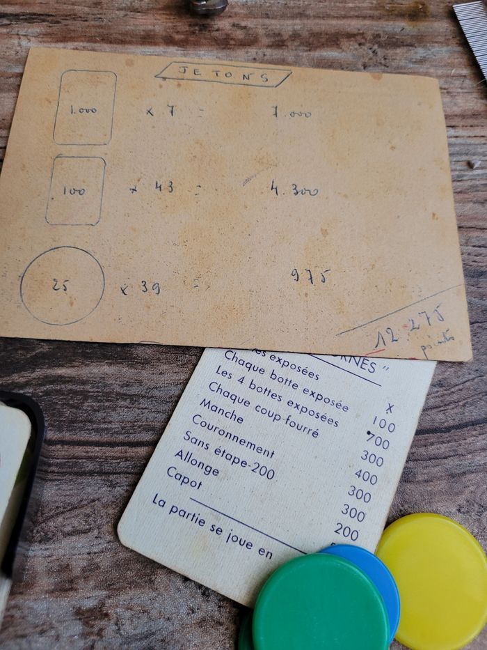 Jeu mille bornes vintage - photo numéro 7
