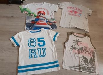 Lot Tee-shirt manches courtes 6ans