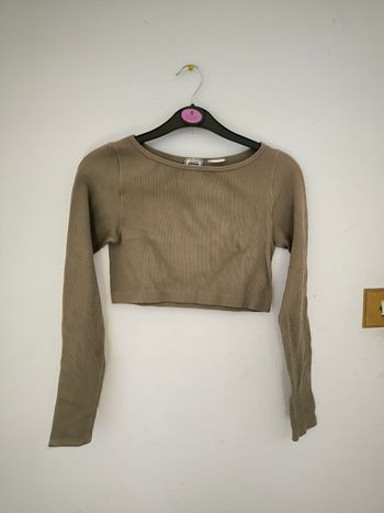 Haut court beige Pimkie taille S