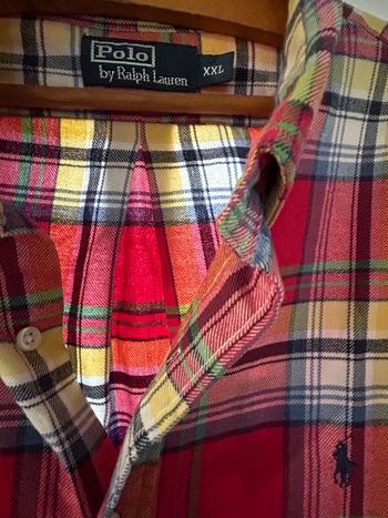 Chemise Ralph Lauren flanelle XXL