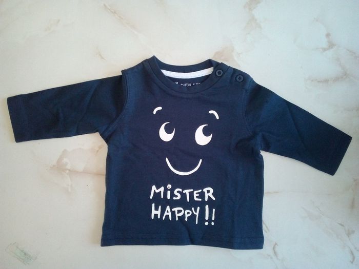Maillot manches longues garçon 3 mois neuf