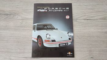 Fascicule seul sans pièce n°66 pièce détachée Porsche 911 Carrera RS 2.7 1/8 1/8ème Altaya #B37