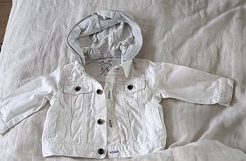 Veste en jean Jacadi 12 mois (capuche amovible)