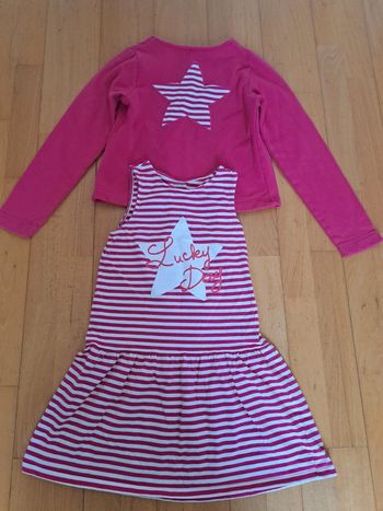 Ensemble robe gilet 12 ans Vertbaudet