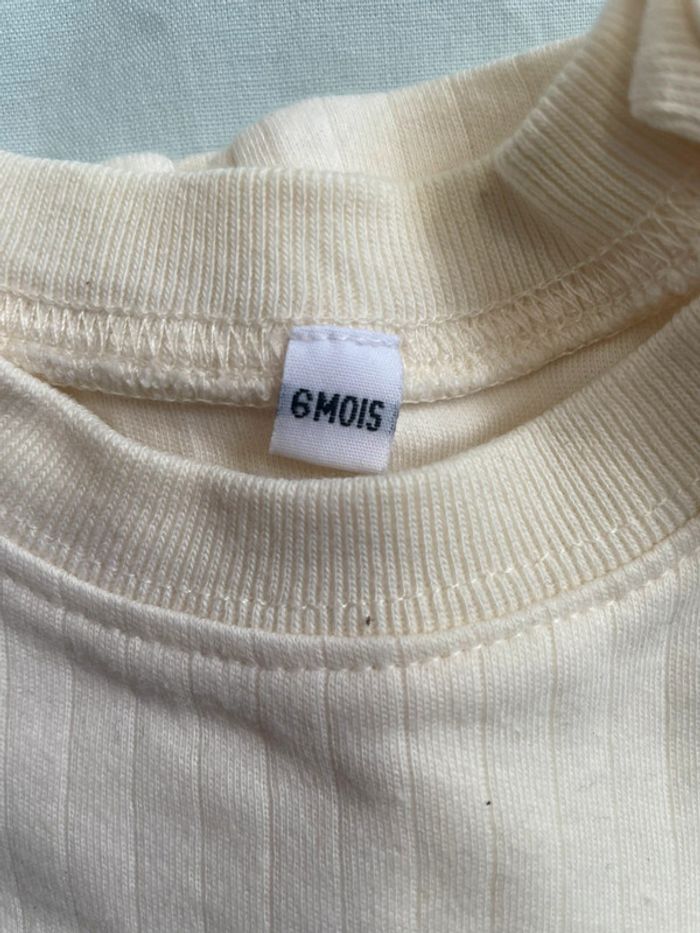 Lot t-shirt ML 6 mois - photo numéro 5