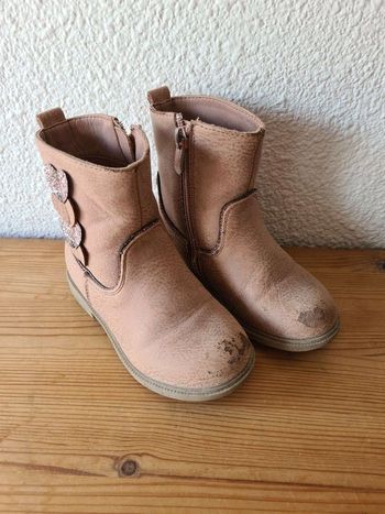 bottes rose claire Nini & girls