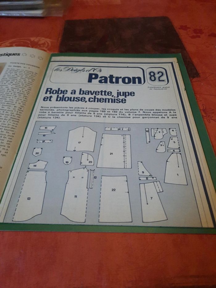 Patron de couture (les doigts d'or) et tricot - photo numéro 4