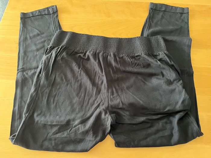 Pantalon léger de grossesse noir Kiabi 40 - photo numéro 2